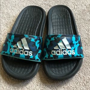 Boys Adidas Slides